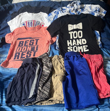 Lot of 10 Random Branded 5T Boys Clothing picture