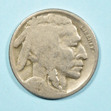 1927 D Indian Head Buffalo Nickel ~ VG VERY GOOD ~ 5c US Coin picture