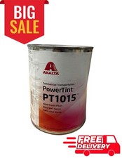🎨✨ Axalta PowerTint PT1015 Blue-Green Pearl Commercial Paint Toner 1 Qt picture