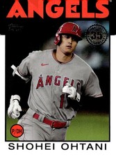 2021 Topps #86B-22 Shohei Ohtani 1986 Topps Baseball 35th Anniversary (Series 1) picture