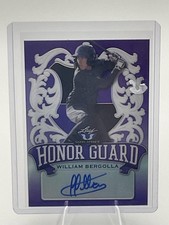 2021 Leaf Valiant #HG-WB2 William Bergolla Honor Guard Autographs Purple #/50 picture