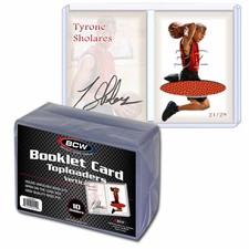 BCW Booklet Card (Vertical) Topload Holder (10 Pack) picture