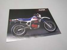 1987 HONDA XL600R ORIGINAL DEALER SALES BROCHURE NOS picture