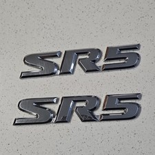 2001-2007 Toyota Sequoia SR5 Side Emblem Chrome Logo Set Genuine OEM ✨✨✨ picture