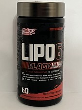 Lipo6 Black Intense Ultra Concentrate Thermogenic Fat Burner Weight. Exp 05/2027 picture