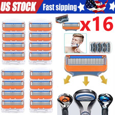 16PCS Shaving Razor Blades Refills Compatible for GiIIette Fusion 5 Proglide picture