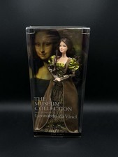Barbie The Museum Collection Leonardo da Vinci Mona Lisa Pink Label Doll NIB picture
