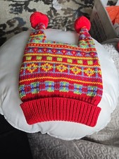 Hanna Andersson Whimsical Unisex Beanie POM POM NWOT.   XXS picture