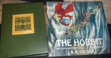 The Hobbit J. R. R. Tolkien 1977 Hardcover-w/Dustcover Illustrated & Bonus book picture