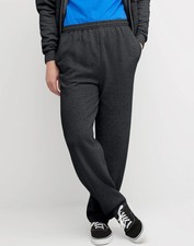 Hanes Men Fleece Sweatpants w/ pockets ComfortSoft EcoSmart Low-pill High Stitch picture