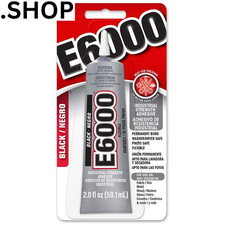 E6000® 237039 Multipurpose Adhesive, Black, 2 oz 2 fluid ounces, Black picture