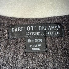 Barefoot Dreams CozyChic Ultra Lite Ribbed Knit Dress Style 921 One Size picture