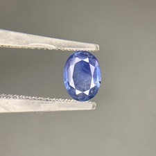 AAA New Natural 2.5 CT+ Flawless Ceylon Blue Sapphire Oval Cut Loose Gemstone picture