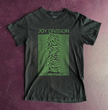 Vtg Joy Division Unknown Pleasures Post Punk T-Shirt Black S-5XL picture
