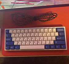 Wooting 60HE+ custom case and keycaps picture