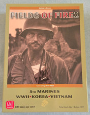 Fields of Fire 2 GMT WWII Korea Vietnam Solitaire Wargame UNPUNCHED picture