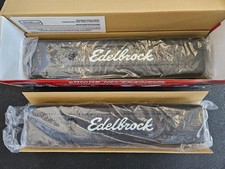 NEW Edelbrock Signature Series Valve Covers 1959-1986 Small Block Chevy 262-400 picture