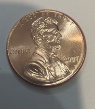 2007 P Uncirculated (BU) Lincoln Memorial Cent (Penny) From Roll picture