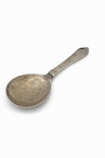 Sterling GEORG JENSEN 6” Cream Soup Serving Spoon CONTINENTAL Denmark picture