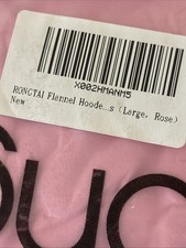 Rongtai Women’s Flannel Hooded Size Large picture