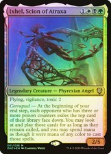 MTG FOIL Ixhel, Scion of Atraxa  - Phyrexia: All Will Be One Commander #001 picture