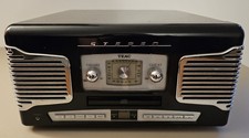 Vintage TEAC SL-A100 3-speed Turntable, CD Player & AM/FM Radio Tuner - WORKS picture