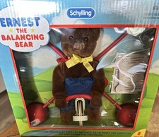 ERNEST THE BALANCING BEAR Vintage Toy by Schylling, 2002 New In Box picture