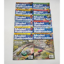 Model Railroader Magazine 2016 Complete Full Year 12 Issues HO N Scale Train Lot picture