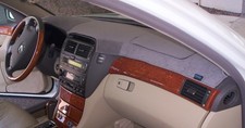 Audi A4 2002-2008 Brushed Suede Dash Board Cover Mat Charcoal Grey picture