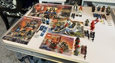 Lego Vintage Ninja Minifigures Sets 3050 3053 6033 6083 Lot, Items, Instructions picture
