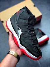 Free Shipping Jordan 11 Retro Playoff Breds 378037-061 Men's Size 7-13 picture