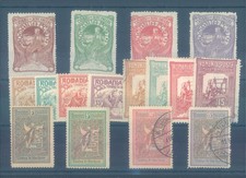 ROMANIA 1905-1906 MH/used stamps (CV $155 EUR135) picture