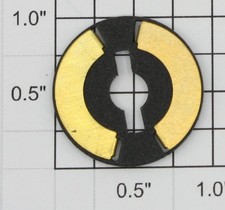Lionel CON-5 Wafer Switch Black Fiber Contact Plate picture