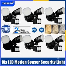 1/2/4/8/10x LED Motion Sensor Security Light 2000LM 15W=200W Outdoor Floodlight picture