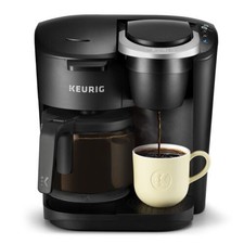 ULN*Keurig K-Duo Essentials Black Single-Serve K-Cup Pod Coffee Maker, Black picture