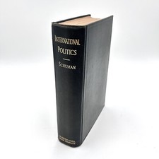 Vintage International Politics Frederick Schuman 1933 1st Edi 1st Print Rare HC picture