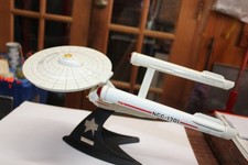 1991 FRANKLIN MINT USS ENTERPRISE STAR TREK 25TH ANNIVERSARY EDITION NCC-1701 picture