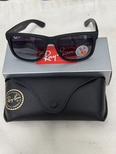 NEW Ray-Ban Justin Classic Grey Polarized Sunglasses RB4165 622/T3 54-16mm US picture