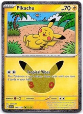 Pikachu 043/128 Holo ME: 30th Celebration picture