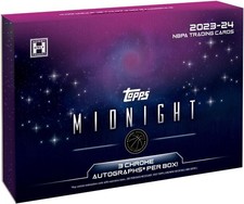 2023/24 TOPPS MIDNIGHT BASKETBALL HOBBY BOX picture