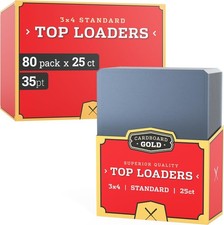 3 x 4 Sports Card / Trading Card Top Loaders - 2 Full Cases 2000ct picture