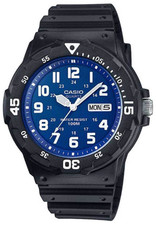 CASIO MRW-200H-2B2 Unisex Analogue Wrist Watch Black Blue / Tracking picture