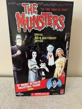 Vintage 2004 Majestic Studios Eddie Munster 8.5” Figure Woof-Woof picture