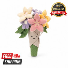 Amuseables Bouquet Flower Plush NWT Soft Toy w/ Tag & Dust Bag 12