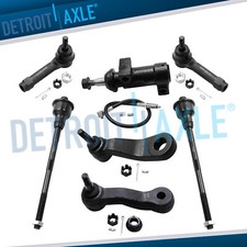 Front Inner Outer Tierod Pitman Idler Arm for Chevy Silverado Sierra 1500 Tahoe picture