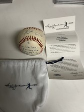 Autographed Rod Carew 16 Stat Hand Signed Baseball Reggie Jackson.Com Certified picture