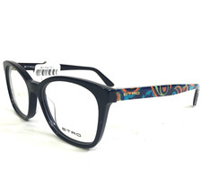 Etro Eyeglasses Frames ET2633 423 Blue Square Rainbow Paisley 53-16-140 picture