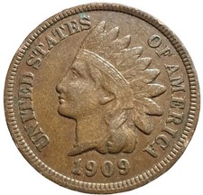 1909 Indian Head Cent ** NICE BROWN * FULL LIBERTY * FAST SHIPPING picture