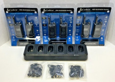 Cobra PX500 Pro Business Radios With 6 Port Charger & Business Earbuds picture
