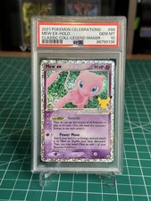 2021 POKEMON CELEBRATIONS CLASSIC COLLECTION #88 MEW EX-HOLO PSA 10 picture